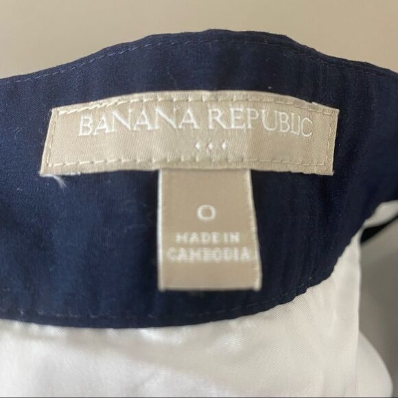 Banana Republic Striped Skirt Sz 0 - Picture 4 of 4
